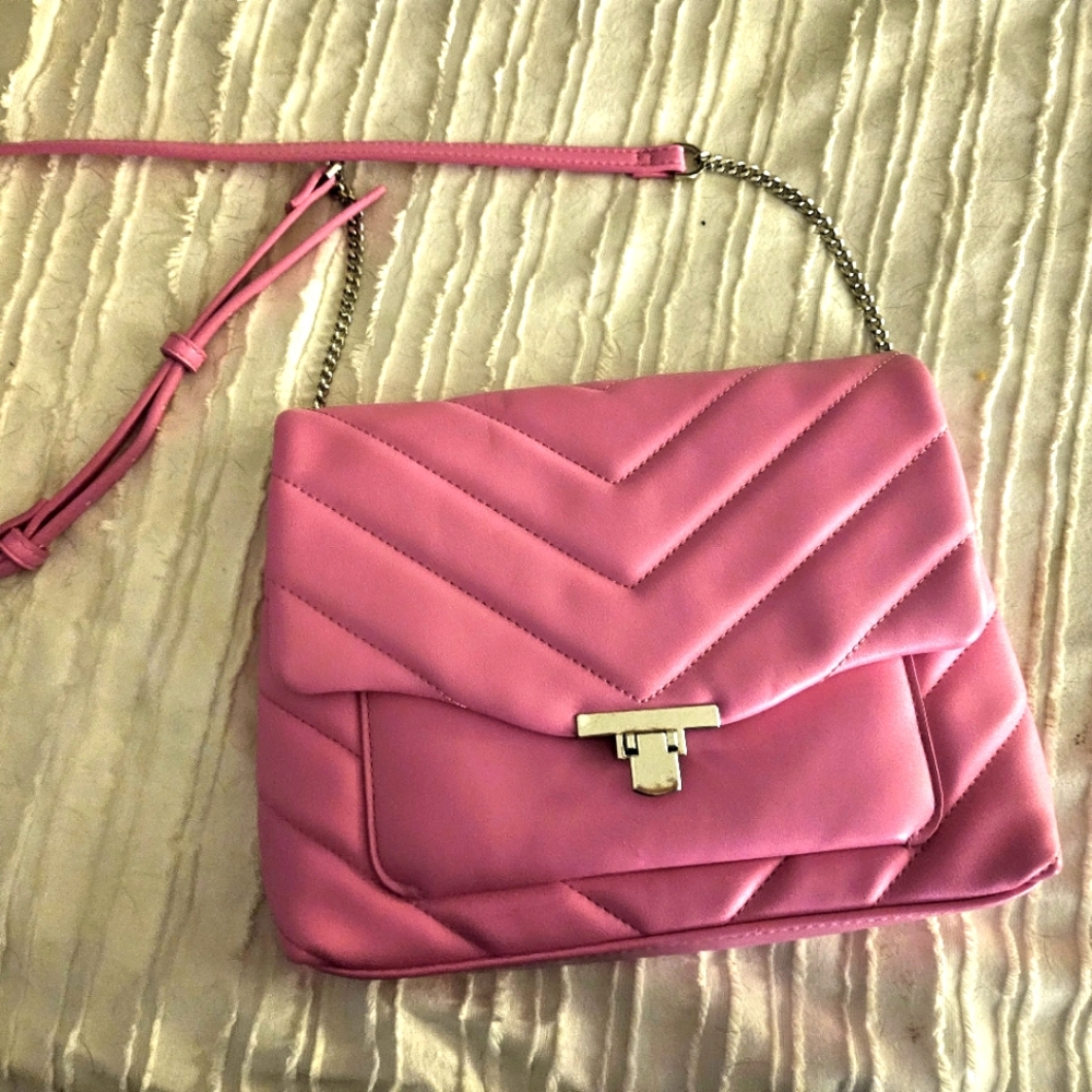 Bubble Gum Pink Crossbody